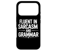 Carcasa para iPhone 17 Pro Fluido en el Sarcasmo y el Humor de los Profesores de Lengua gramática