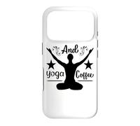 Carcasa para iPhone 17 Pro Flujo de Amanecer Sereno y Vibraciones de café de Yoga
