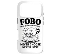 Carcasa para iPhone 17 Pro FOBO Miedo a Las Mejores Opciones Nunca elijas, Nunca pierda