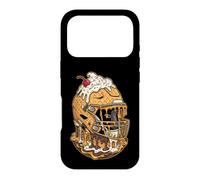 Carcasa para iPhone 17 Pro Football Helmet Ice Cream Sundae Drip Boys Youth