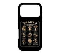 Carcasa para iPhone 17 Pro Forager's Field Guide Setas comestibles Vintage Botanical