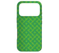 Carcasa para iPhone 17 Pro Forest Moss Green Ripple Bubble Wavy Pattern