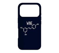 Carcasa para iPhone 17 Pro Fórmula química del Vino Química orgánica Molécula de Vino