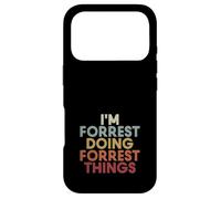 Carcasa para iPhone 17 Pro Forrest Name Forrest Personalized Name First Given