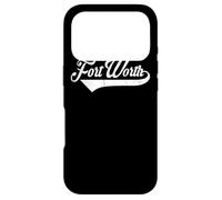 Carcasa para iPhone 17 Pro Fort Worth City Texas Estado - Estilo Vintage Retro Design