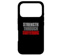 Carcasa para iPhone 17 Pro Fortaleza A TRAVÉS del Sufrimiento Resiliente Fuerte