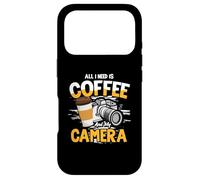 Carcasa para iPhone 17 Pro Fotografía Fotografía - Todo lo Que se Necesita es Café y mi Cámara