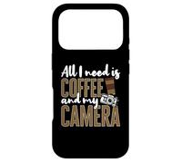 Carcasa para iPhone 17 Pro Fotografía Fotografía - Todo lo Que se Necesita es Café y mi Cámara