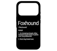 Carcasa para iPhone 17 Pro Foxhound Raza de Perro Desfeminación Fox Hound Dogs