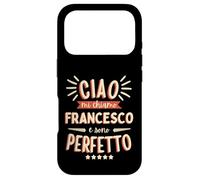 Carcasa para iPhone 17 Pro Francesco Idea Regalo Personalizzata Nome Divertente