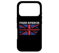 Carcasa para iPhone 17 Pro Free Speech is Our Birthright - Anti-Woke Conservative Quote