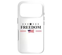 Carcasa para iPhone 17 Pro Freedom Sign That Says Freedom Flag Legalize Freedom America