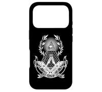 Carcasa para iPhone 17 Pro Freemason Illuminati - All Seeing Eye - Faith Hope Charity