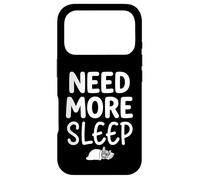Carcasa para iPhone 17 Pro French Bulldog Need More Sleep Frenchie Gifts