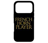 Carcasa para iPhone 17 Pro French Horn Player Wind Brass Music Instrument - French Horn
