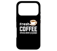 Carcasa para iPhone 17 Pro Fresh Coffee Special Brew Baristas Funny Coffee Lover