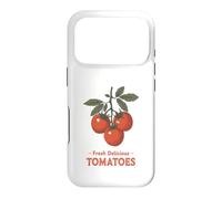 Carcasa para iPhone 17 Pro Fresh Delicious Tomatoes Vintage Garden Lover Farmer Market