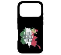 Carcasa para iPhone 17 Pro Friuli Venezia Giulia Italia Retro Región Mapa Vintage