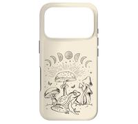 Carcasa para iPhone 17 Pro Frog Under Mushroom Dark Academia Cottagecore Estética