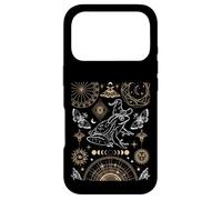 Carcasa para iPhone 17 Pro Frog Wizard Hat Moon Dark Academia Aesthetic Cottagecore