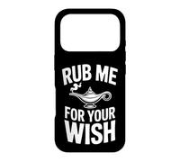 Carcasa para iPhone 17 Pro Frota Me For Your Wish Funny Genie Lamp Diciendo