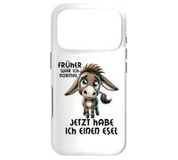Carcasa para iPhone 17 Pro Früher War Ich Normal Jetzt Habe Ich Einen Esel Granja Burro