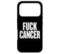 Carcasa para iPhone 17 Pro Fuck Cancer - Camiseta de Manga Corta para Cancer