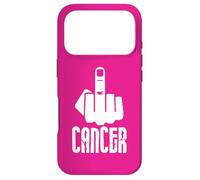 Carcasa para iPhone 17 Pro Fuck Cancer Dedo Medio