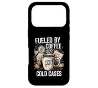 Carcasa para iPhone 17 Pro Fueled by Coffee and Cold Cases True Crime Detective