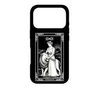 Carcasa para iPhone 17 Pro Fuerza Mayor Arcanos Tarot Cartas Leo Zodiaco Oculto Astrología