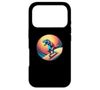 Carcasa para iPhone 17 Pro Fun Dinosaur Skateboarder Skater Design