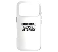 Carcasa para iPhone 17 Pro Fun Emotional Support Attorney Lawyer Joke