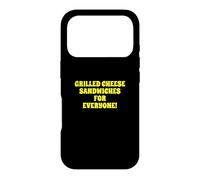 Carcasa para iPhone 17 Pro Fun Grilled Cheese Sandwiches For Everyone Food Lover Joke