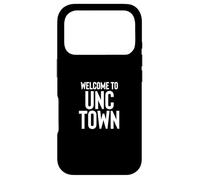 Carcasa para iPhone 17 Pro Fun Welcome to UNC Town Old Millennial Gen X