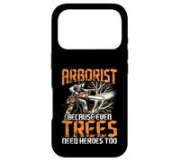 Carcasa para iPhone 17 Pro Funny Arborist Climber Gift For Men - Trees Need Heroes Too