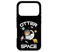 Carcasa para iPhone 17 Pro Funny Astronaut Kids Boys Girls Kawaii Lover Otter Space