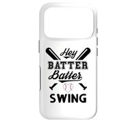 Carcasa para iPhone 17 Pro Funny Baseball Batter Batter Swing Hey Game Day Baseball Mom