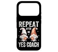 Carcasa para iPhone 17 Pro Funny Baseball Saying For Kids Coach Repeat After Me Yes Sir