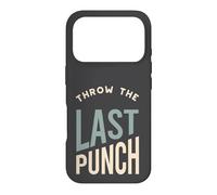 Carcasa para iPhone 17 Pro Funny Boxing MMA Lanza el último Golpe