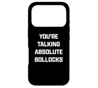 Carcasa para iPhone 17 Pro Funny British Slang You'Re Talking Absolute Bollocks