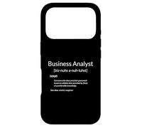 Carcasa para iPhone 17 Pro Funny Business Analyst Definition Data Analyst Work