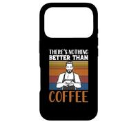 Carcasa para iPhone 17 Pro Funny Caffeine Barista There's Nothing Better Than Coffee