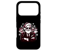 Carcasa para iPhone 17 Pro Funny Christmas Spy Santa Agent For Men Women Secret Agent