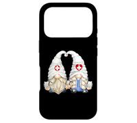 Carcasa para iPhone 17 Pro Funny Doctor Couple Gnomes For Women and Pediatric Nurse Mom