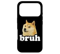 Carcasa para iPhone 17 Pro Funny Doge Meme Lover Boys Girls Kids Bro Bruh Shiba Inu