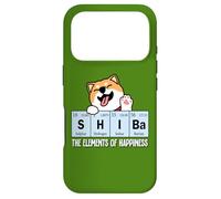Carcasa para iPhone 17 Pro Funny Elements Happiness Kawaii Shiba Inu Dog Lover