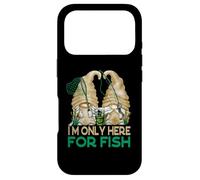 Carcasa para iPhone 17 Pro Funny Fishing Gnomes For Father & Son I`m Only Here For Fish