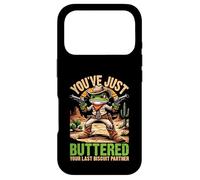 Carcasa para iPhone 17 Pro Funny Frog Cowboy You Has Buttered Your Last Biscuit