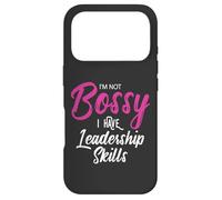 Carcasa para iPhone 17 Pro Funny Girl Boss I'm Not Bossy I Have Leadership Skills