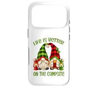 Carcasa para iPhone 17 Pro Funny GNOME Camper Quote Life Is Better On The Campsite